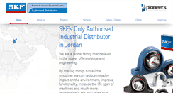 Desktop Screenshot of pioneers-skf.com